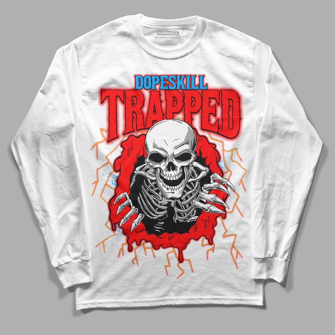 Fruity Pebbles Dunks superstreetwear Long Sleeve T-Shirt Trapped Halloween Graphic