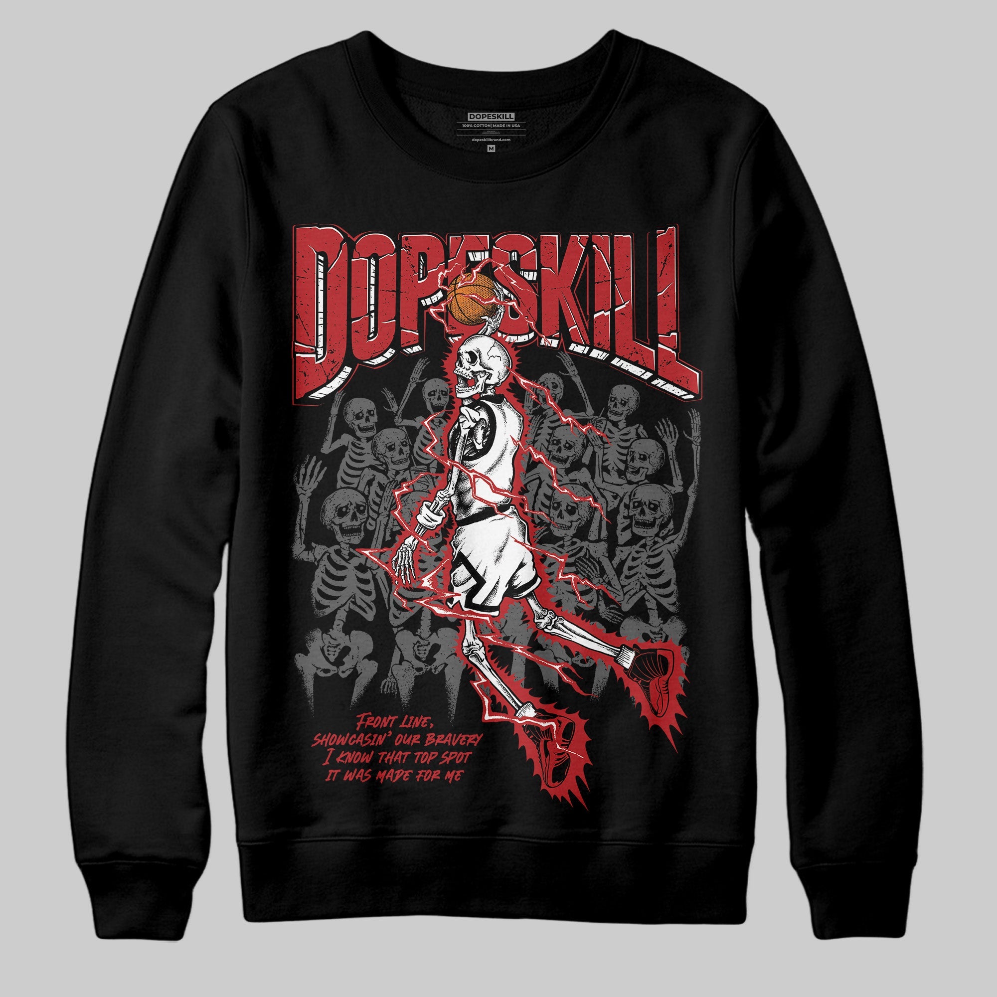 Flu Game 12s superstreetwear Sweatshirt Thunder Dunk Graphic
