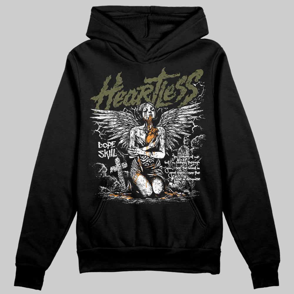 Olive 5s superstreetwear Hoodie Sweatshirt Heartless Graphic