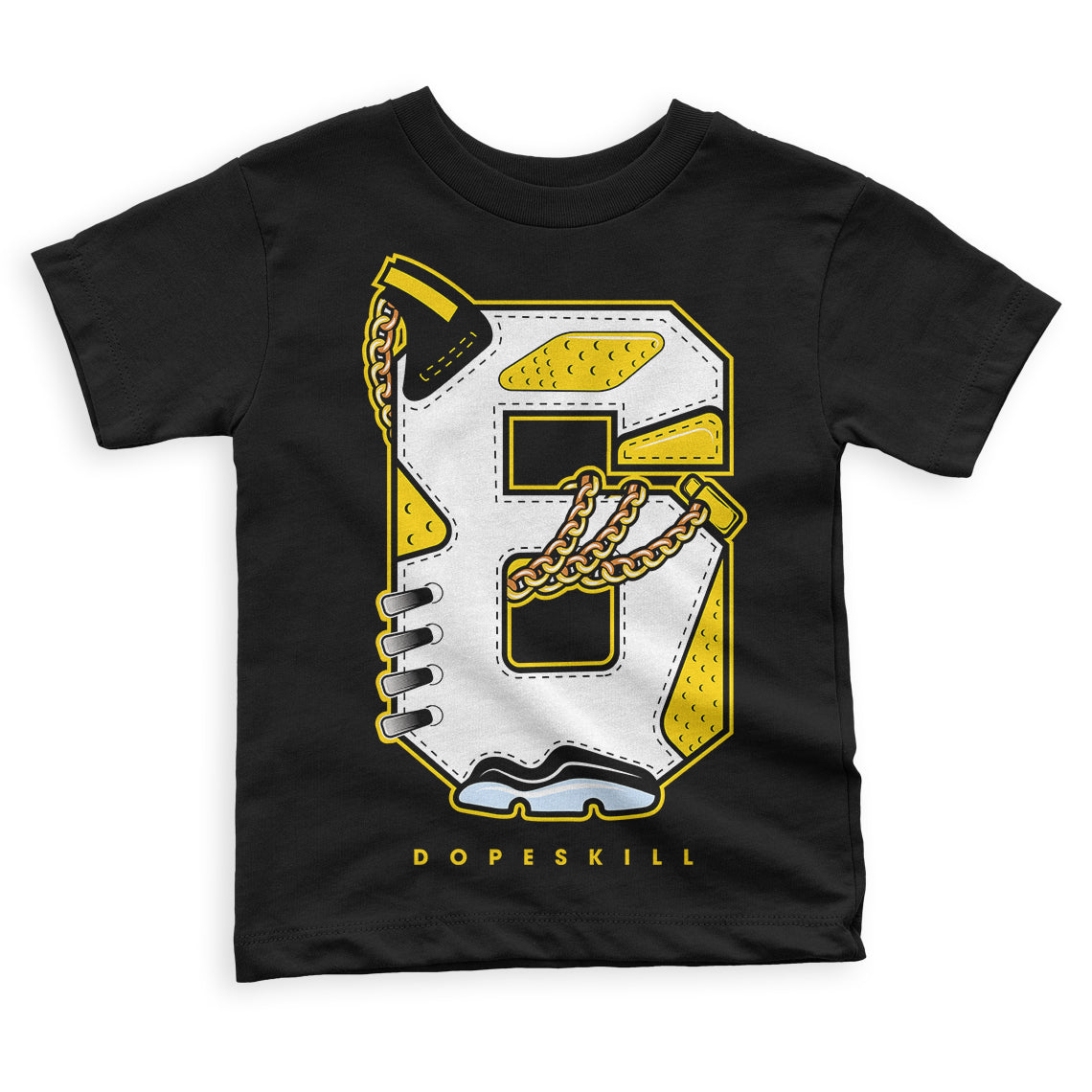 Yellow Ochre 6s superstreetwear Toddler Kids T-shirt No.6 Graphic