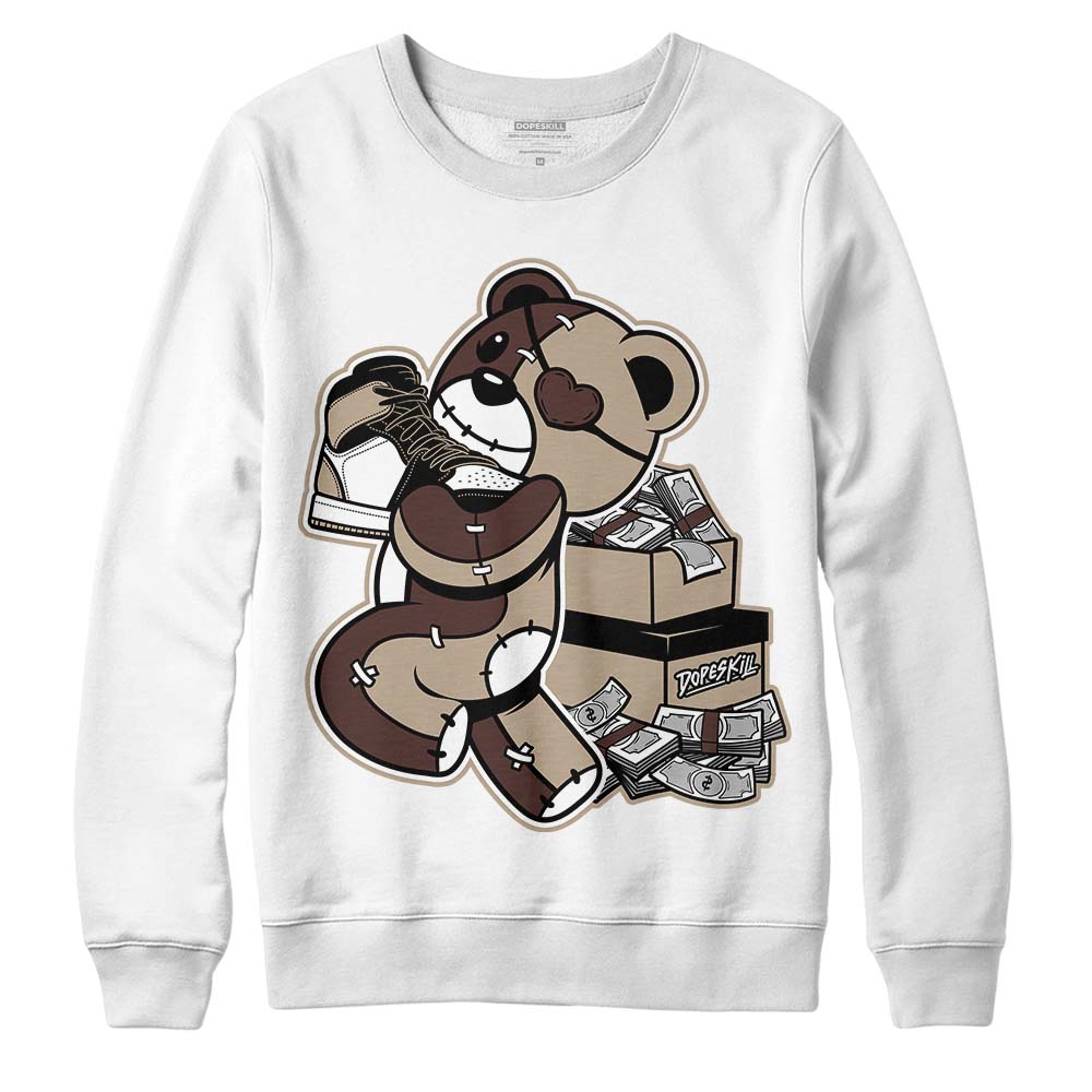 Latte 1s superstreetwear Sweatshirt Bear Steals Sneaker Graphic