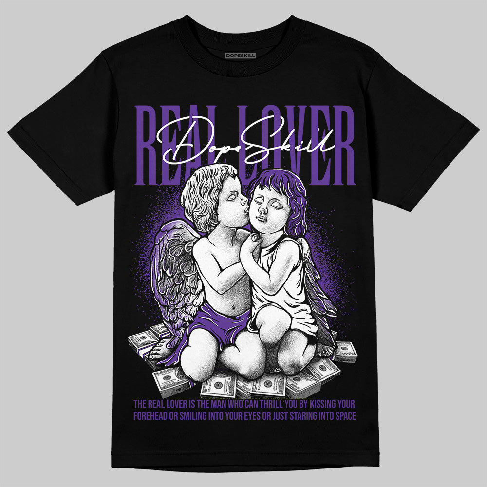 PURPLE Collection superstreetwear T-Shirt Real Lover Graphic