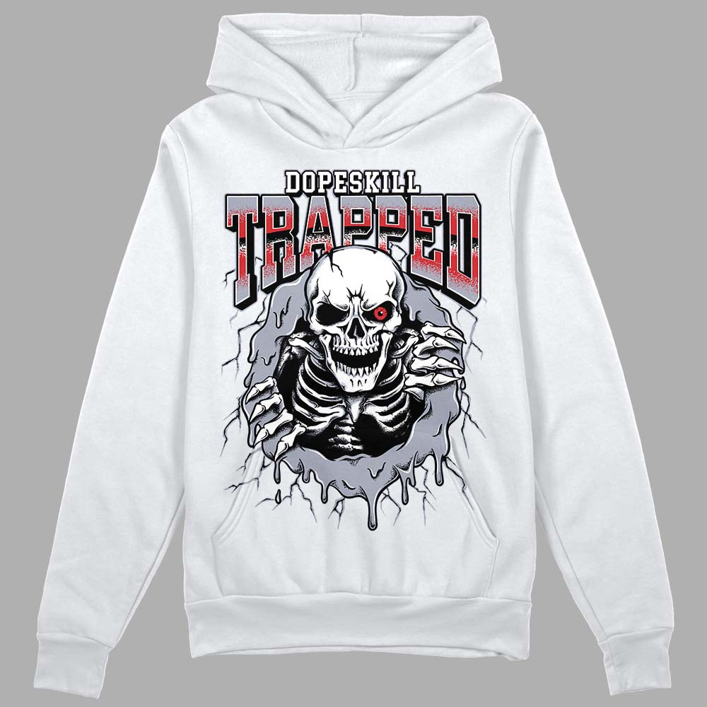 Bred Reimagined 4s superstreetwear Hoodie Sweatshirt Trapped Halloween Graphic