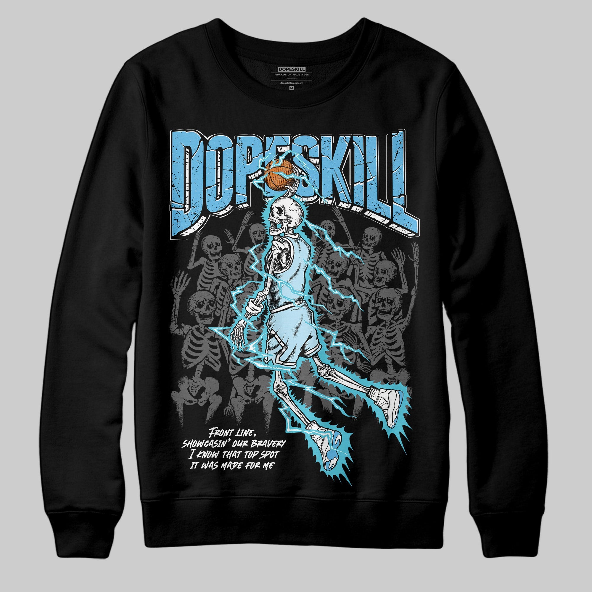 Legend Blue 11s superstreetwear Sweatshirt Thunder Dunk Graphic