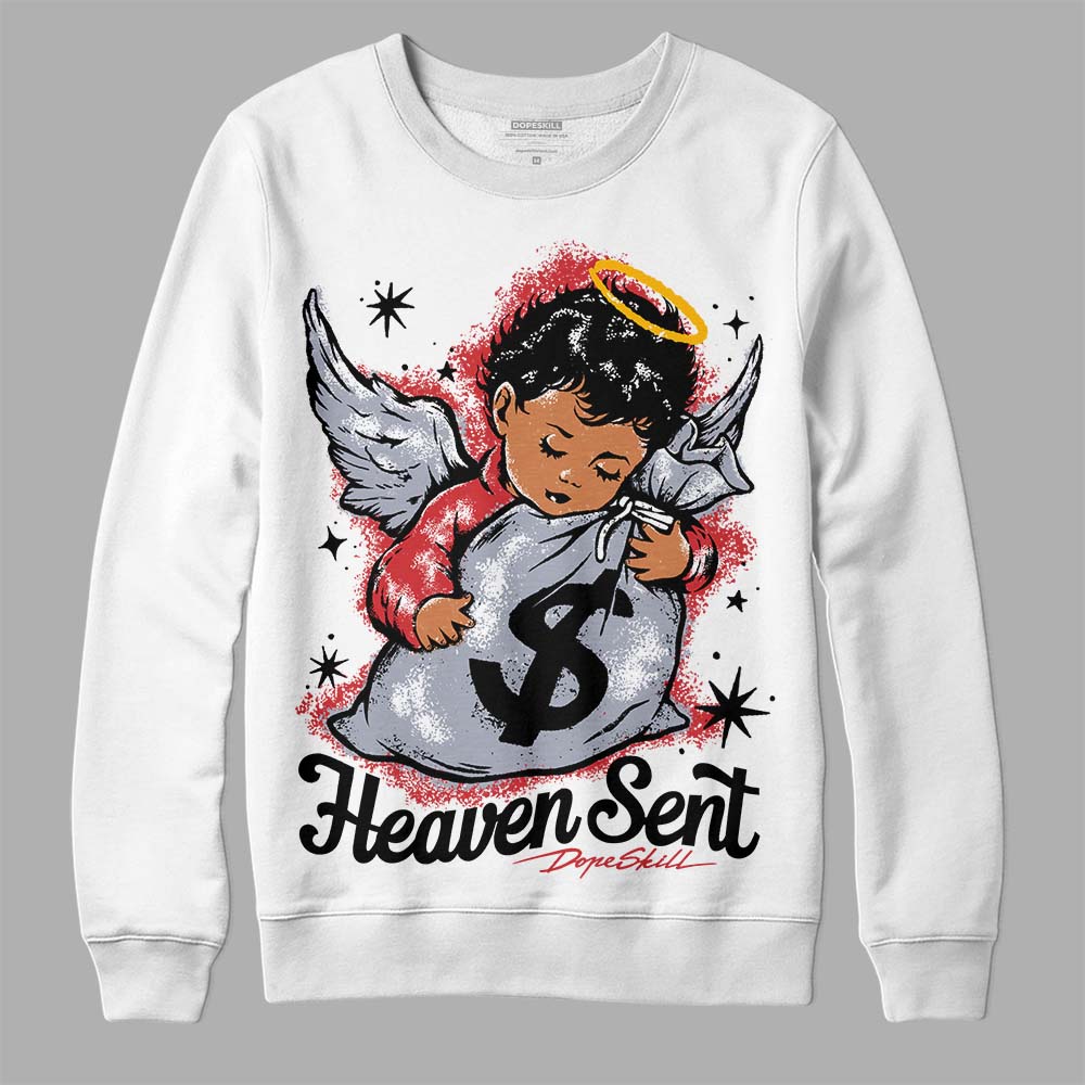 Bred Reimagined 4s superstreetwear Sweatshirt Heaven Sent Graphic