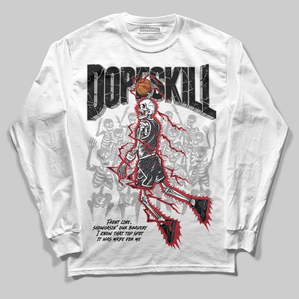 Black Cat 3s superstreetwear Long Sleeve T-Shirt Thunder Dunk Graphic