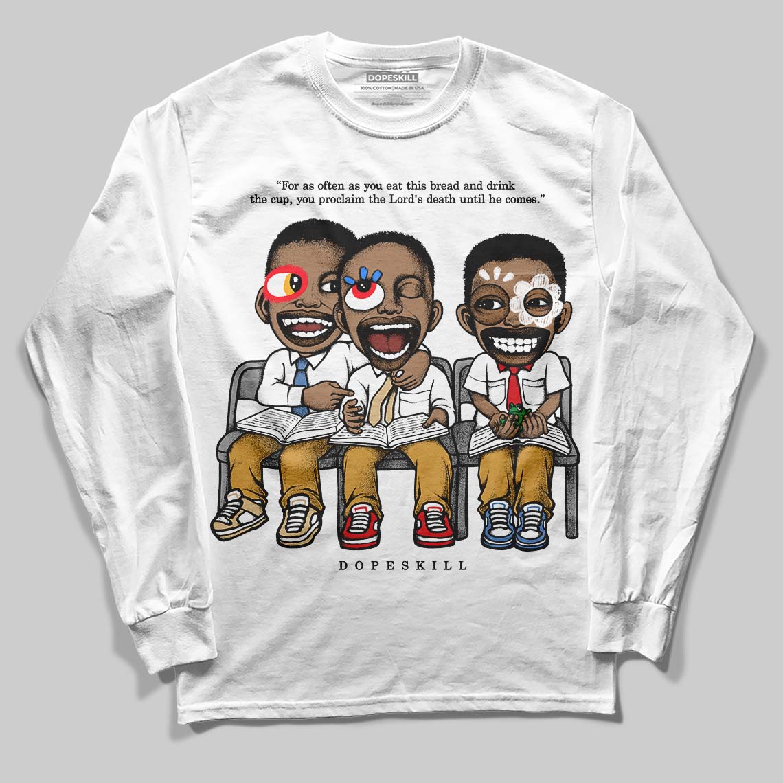 Gratitude 11s superstreetwear Long Sleeve T-Shirt First Sunday Graphic
