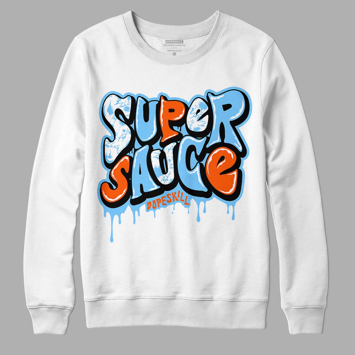 Dunk Low Futura University Blue superstreetwear Sweatshirt Super Sauce Graphic