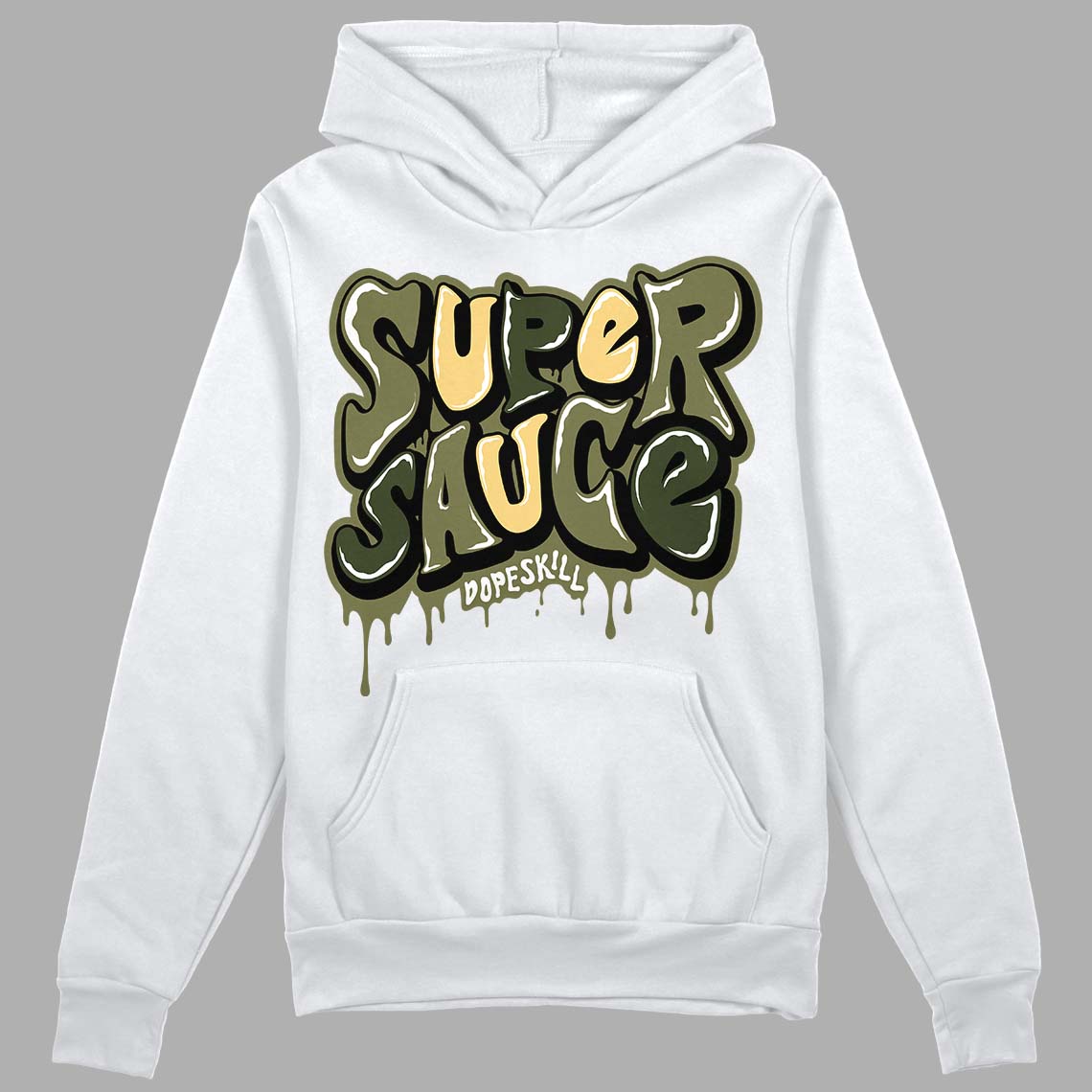 Craft Olive 4s superstreetwear Hoodie Sweatshirt Super Sauce Graphic