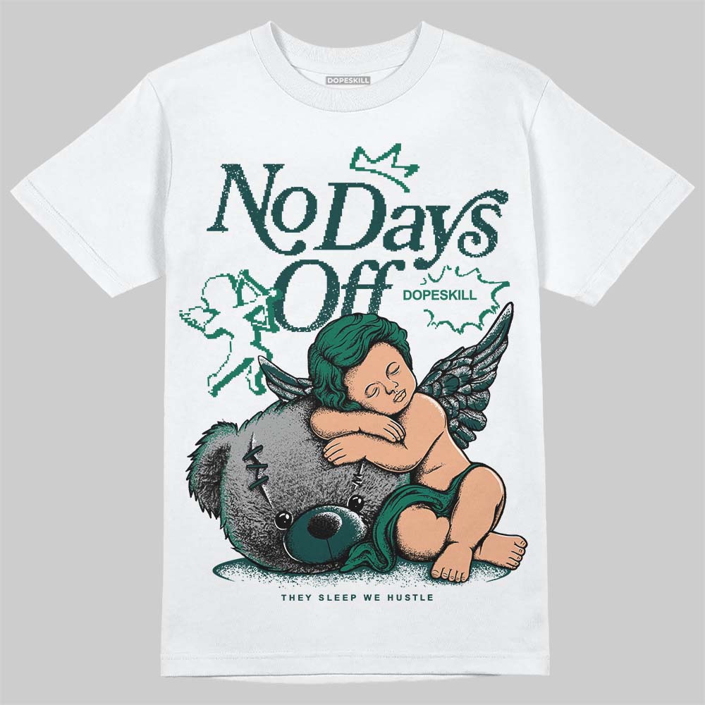 Oxidized Green 4s superstreetwear T-Shirt New No Days Off Graphic