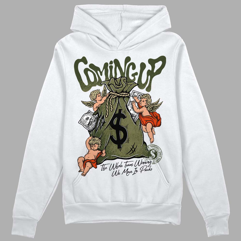 Olive Collection superstreetwear Hoodie Sweatshirt Money Bag Coming Up Graphic