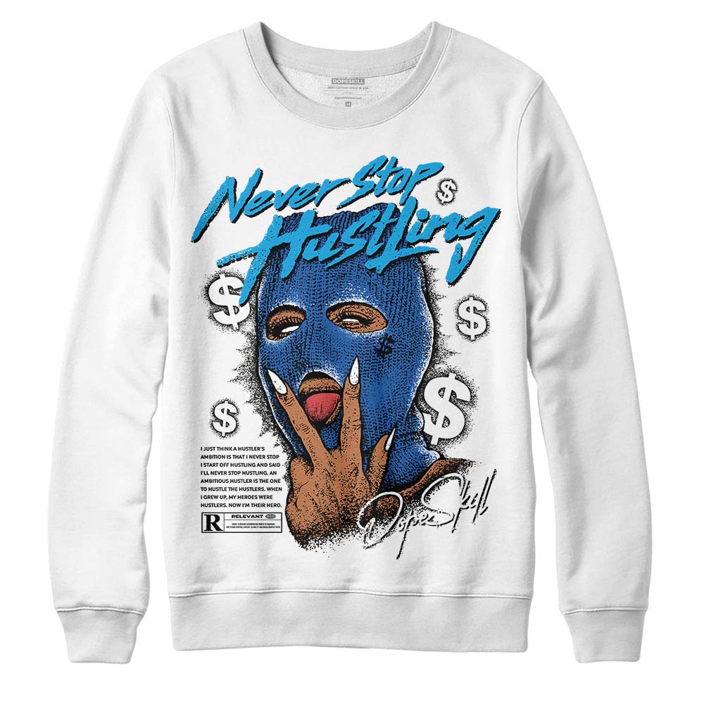 Space Jam 11s superstreetwear Sweatshirt Never Stop Hustling Graphic