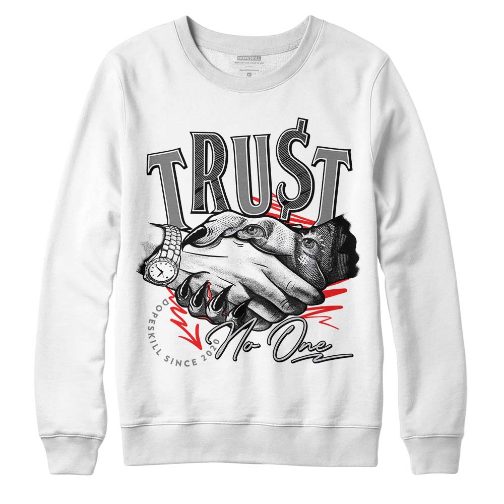 Grey Collection superstreetwear Sweatshirt Trust No One Graphic