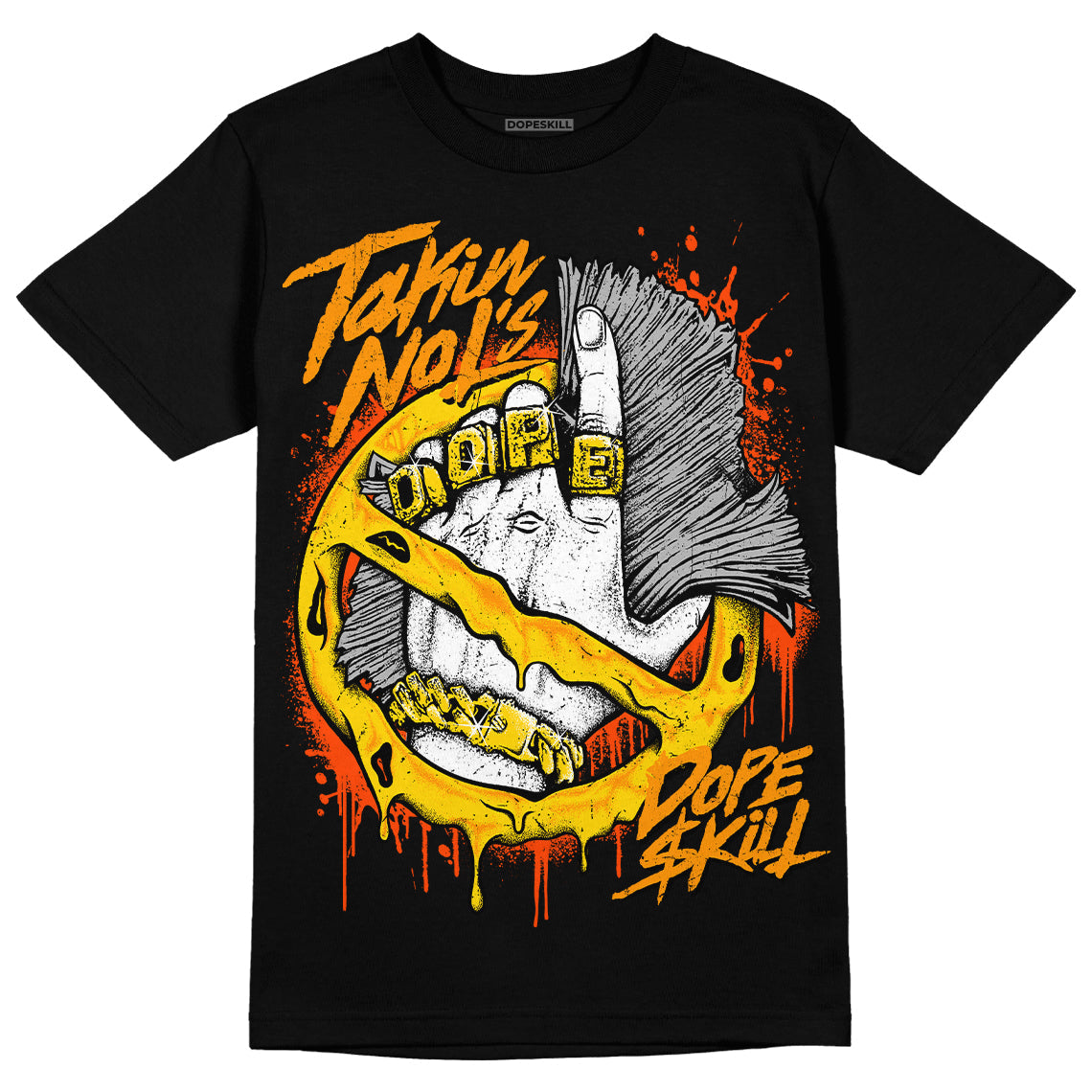 Yellow Ochre 6s superstreetwear T-Shirt Takin No L's Graphic