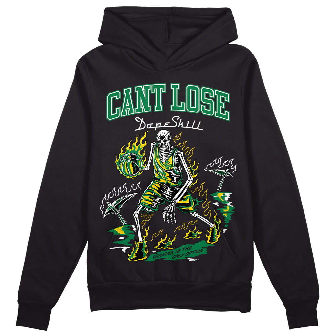 Lucky Green 5s superstreetwear Hoodie Sweatshirt Cant Lose Graphic