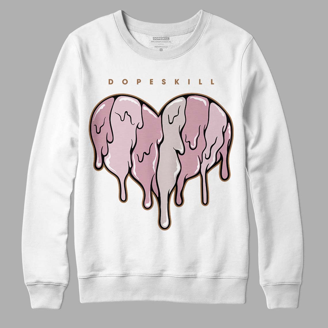 Dunk Low Teddy Bear Pink superstreetwear Sweatshirt Slime Drip Heart Graphic