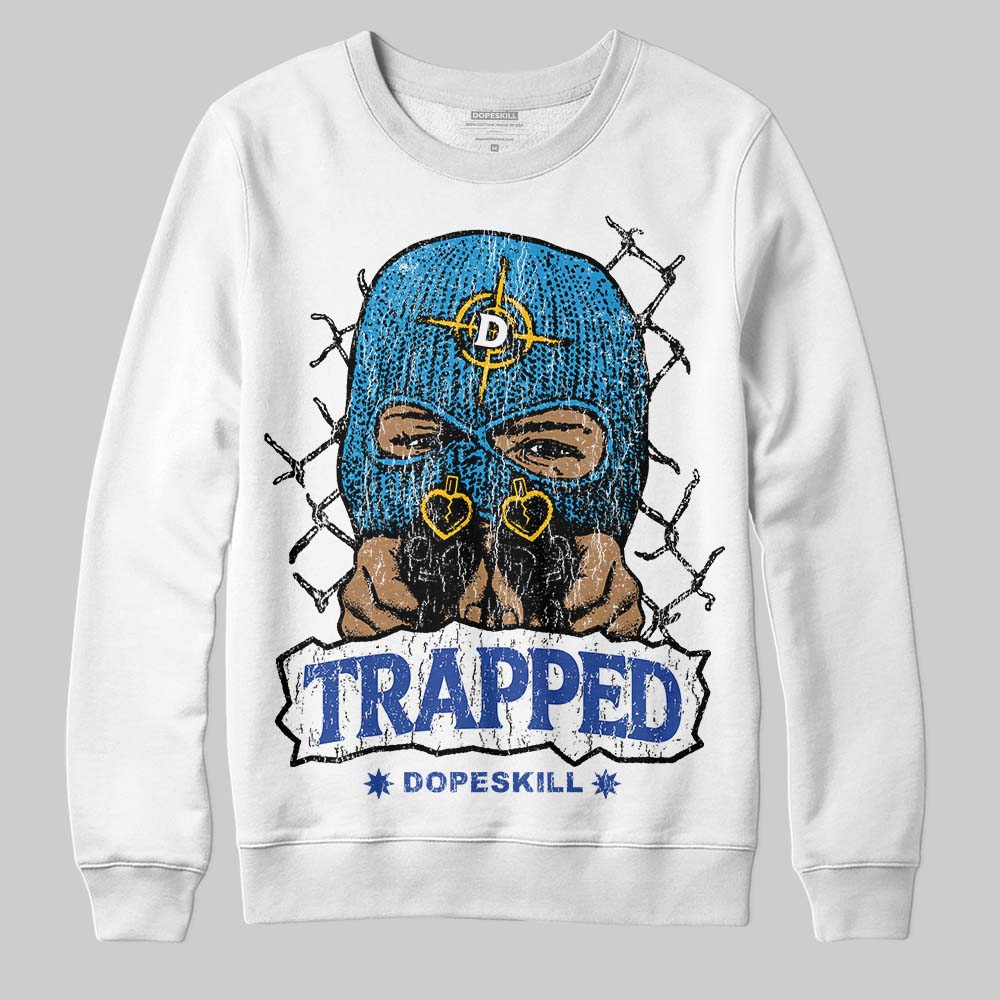 Royal Blue Collection superstreetwear Sweatshirt New Trapped Graphic
