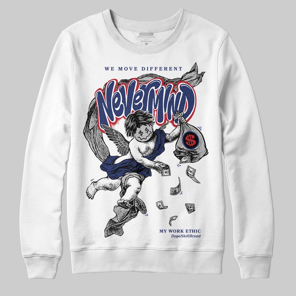 Rare Air Deep Royal Blue 1s superstreetwear Sweatshirt Nevermind Graphic