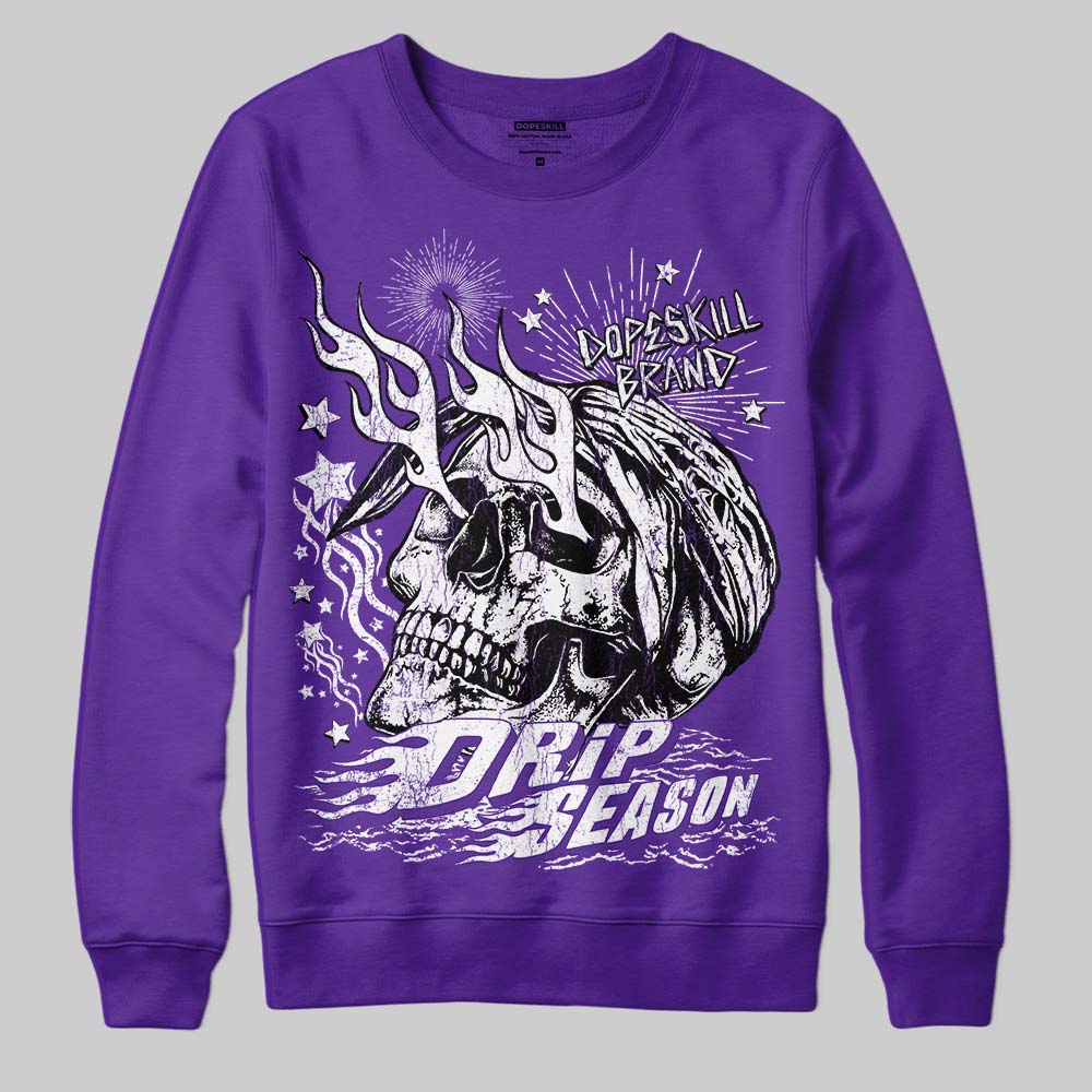 PURPLE Collection superstreetwear Sweatshirt Drip Season Graphic