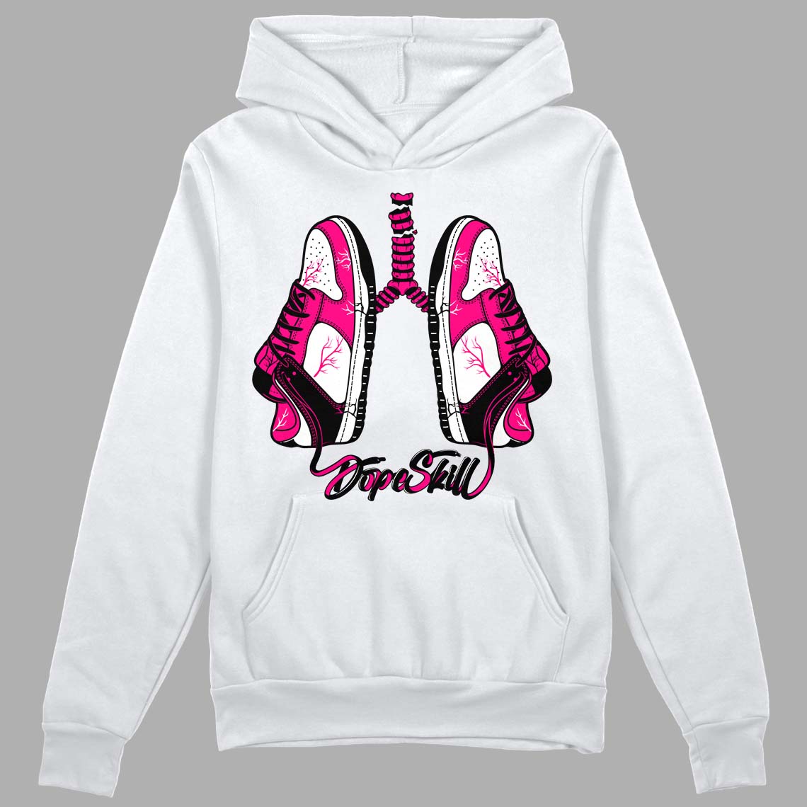 Fierce Pink 1s superstreetwear Hoodie Sweatshirt Breathe Graphic