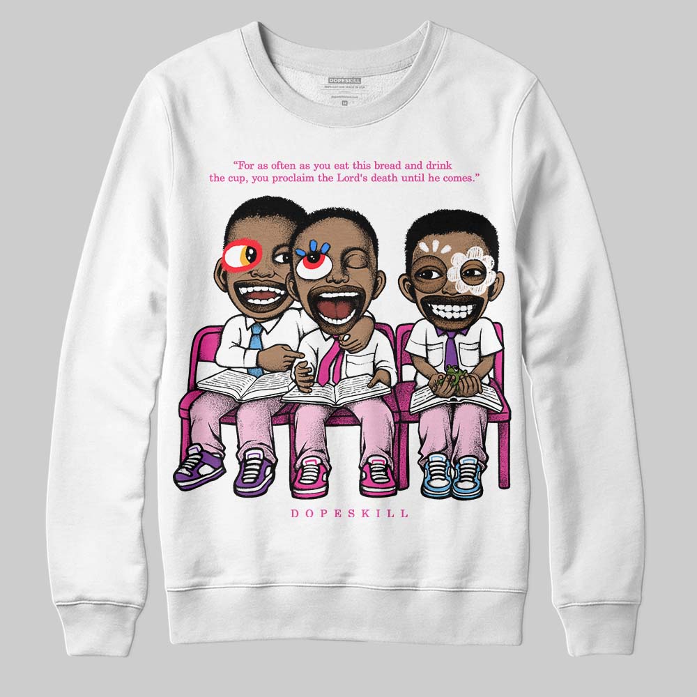 Pink Collection superstreetwear Sweatshirt First Sunday Graphic