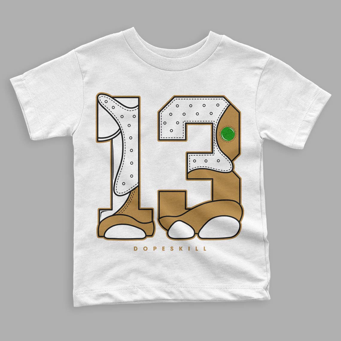 Wheat 13s superstreetwear Toddler Kids T-shirt No.13 Graphic