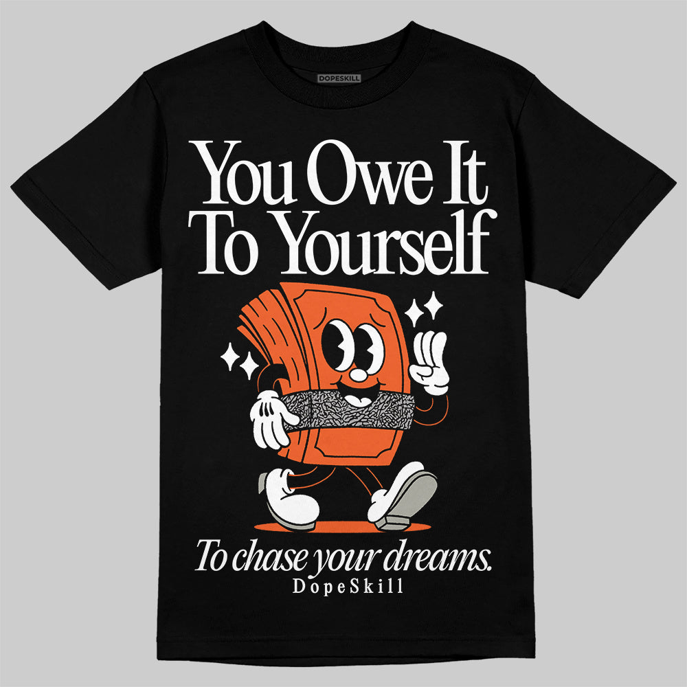 Georgia Peach 3s superstreetwear T-Shirt Owe It To Yourself Graphic