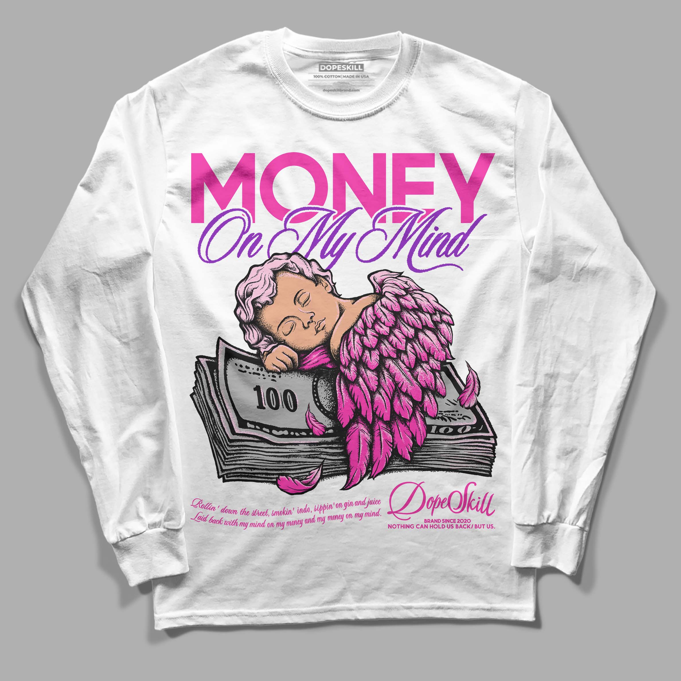 Triple Pink Dunk Low superstreetwear Long Sleeve T-Shirt MOMM Graphic