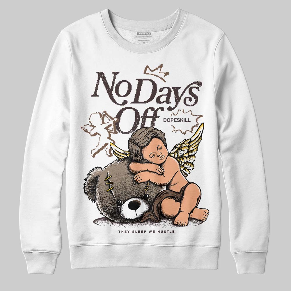Baroque Brown 12s superstreetwear Sweatshirt New No Days Off Graphic