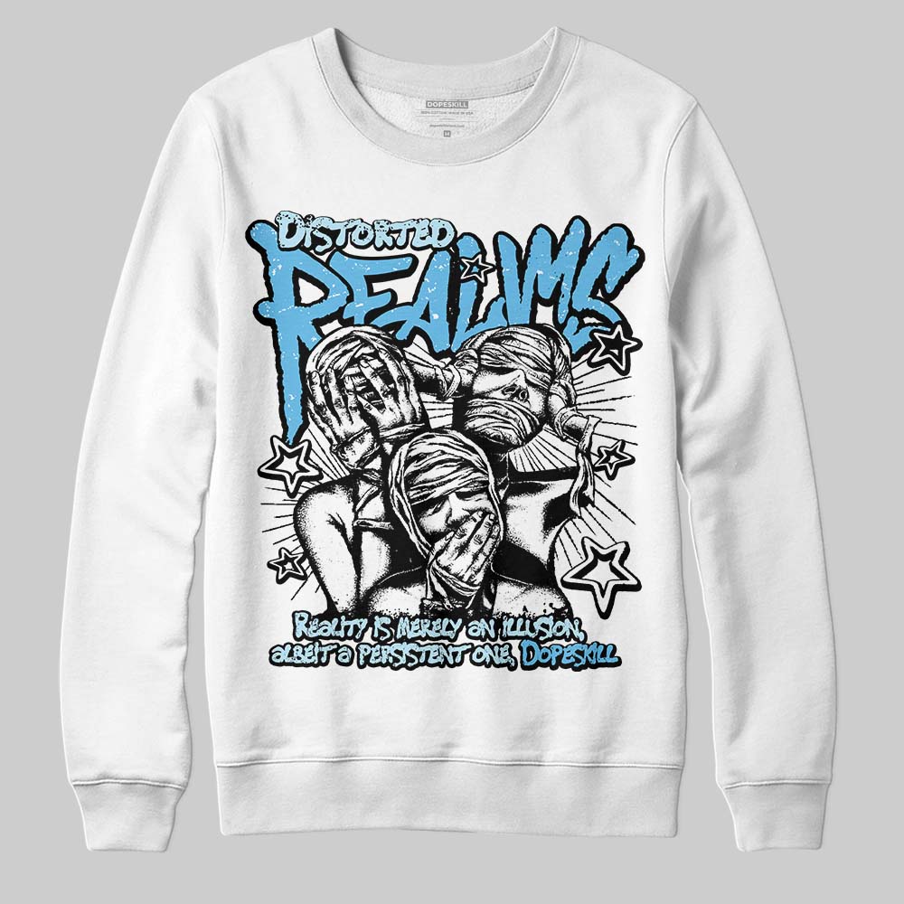 Legend Blue 11s superstreetwear Sweatshirt Distorted Realms Graphic