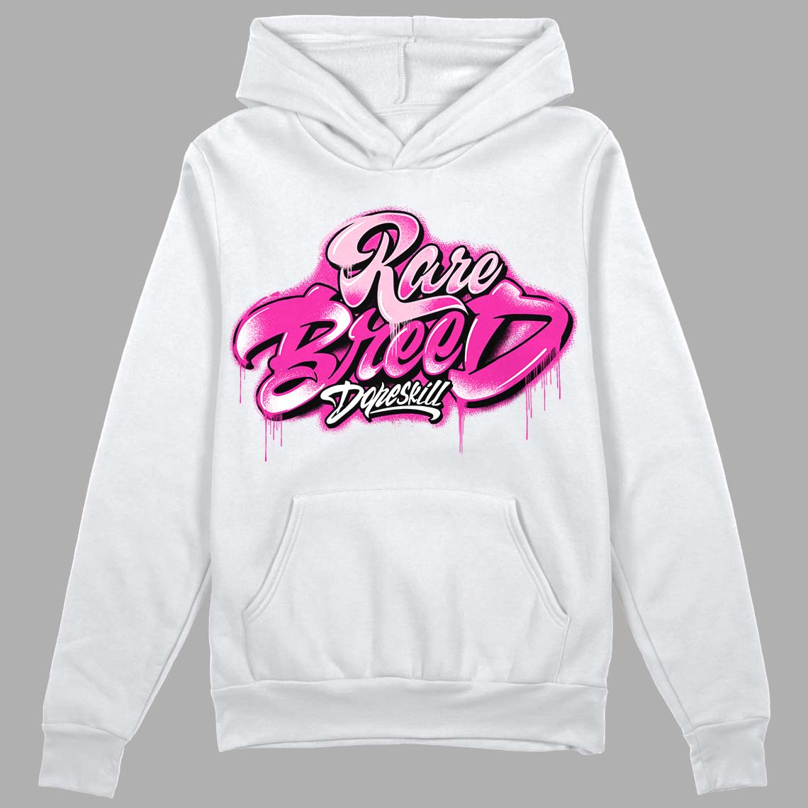 Pink Collection superstreetwear Hoodie Sweatshirt Rare Breed Type Graphic