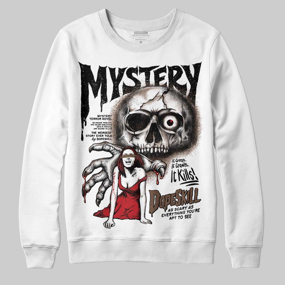 Olive 9s superstreetwear Sweatshirt Mystery Ghostly Grasp Graphic