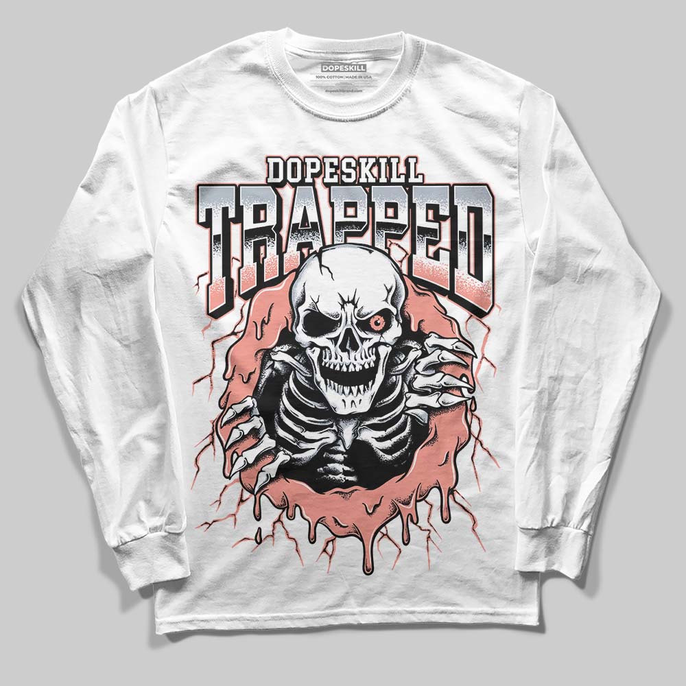 Crimson Bliss 5s superstreetwear Long Sleeve T-Shirt Trapped Halloween Graphic