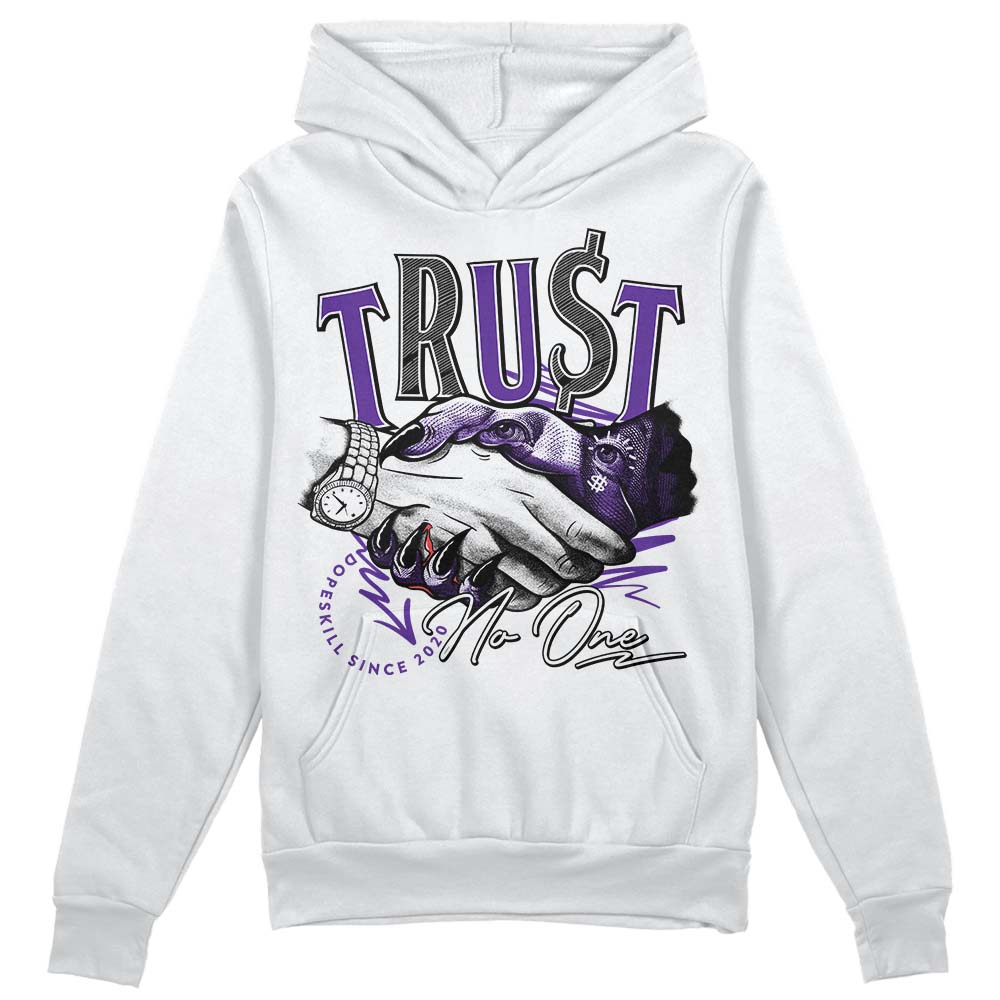 PURPLE Collection superstreetwear Hoodie Sweatshirt Trust No One Graphic