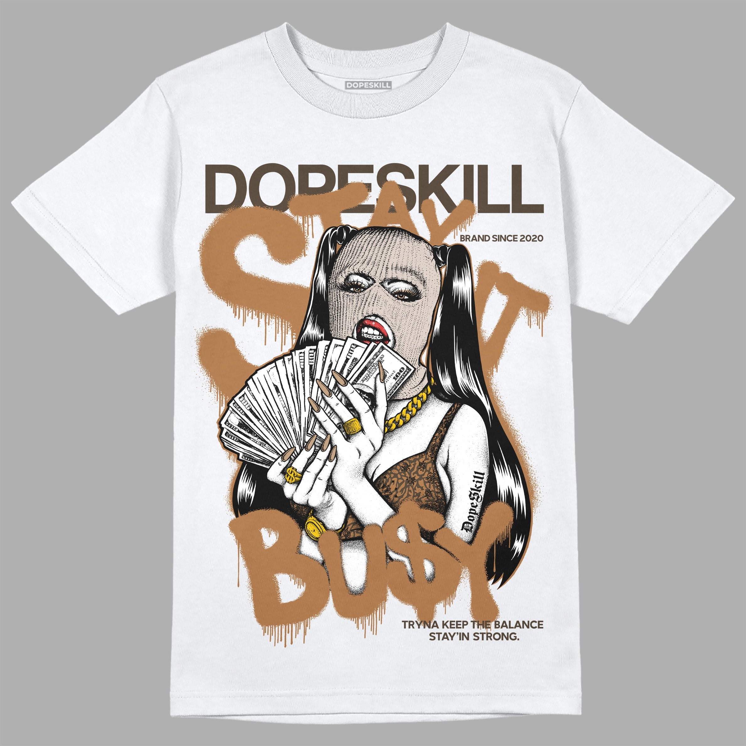 Palomino 3s superstreetwear T-Shirt Stay It Busy Graphic