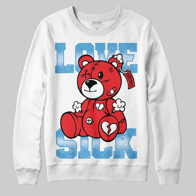Cherry 11s DopeSkill Sweatshirt Love Sick Graphic