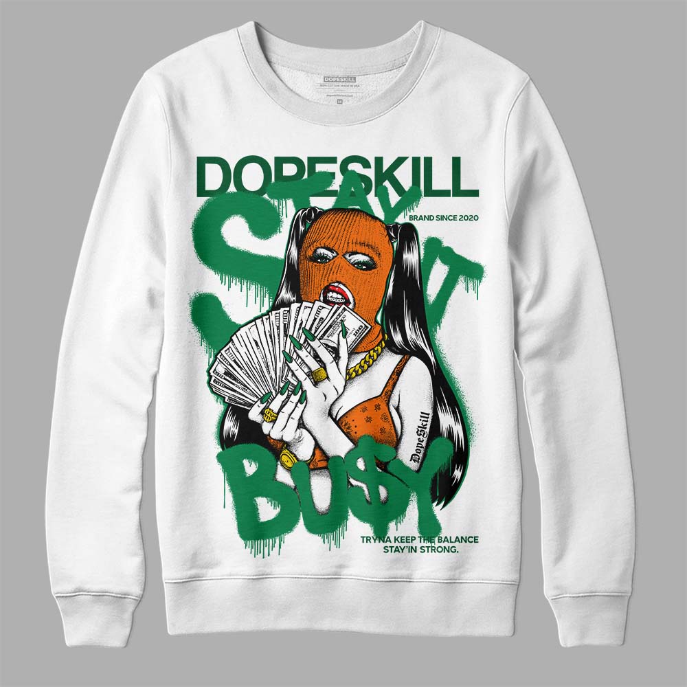 Green Collection superstreetwear Sweatshirt Stay It Busy Graphic