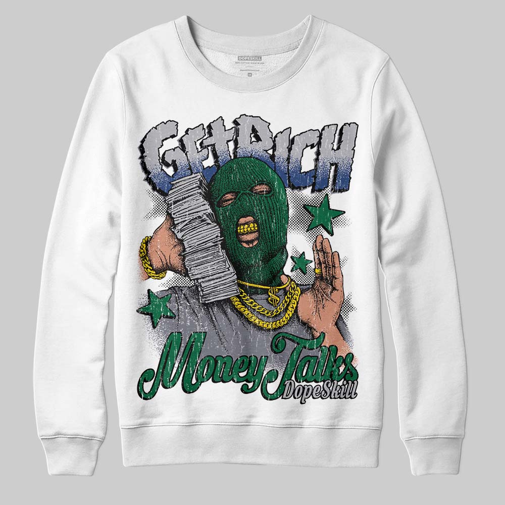 GT-2160 Shamrock Green superstreetwear Sweatshirt Get Rich Graphic