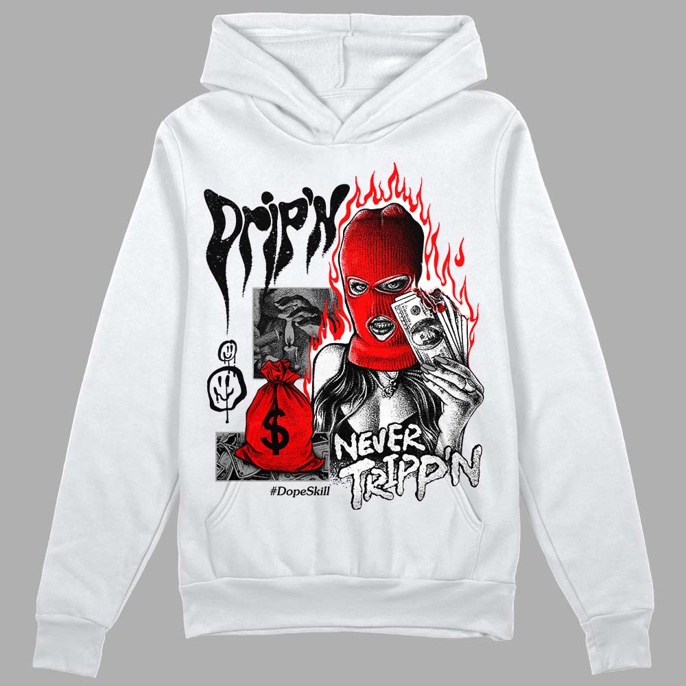 Black and White Collection superstreetwear Hoodie Sweatshirt Drip'n Never Tripp'n Graphic