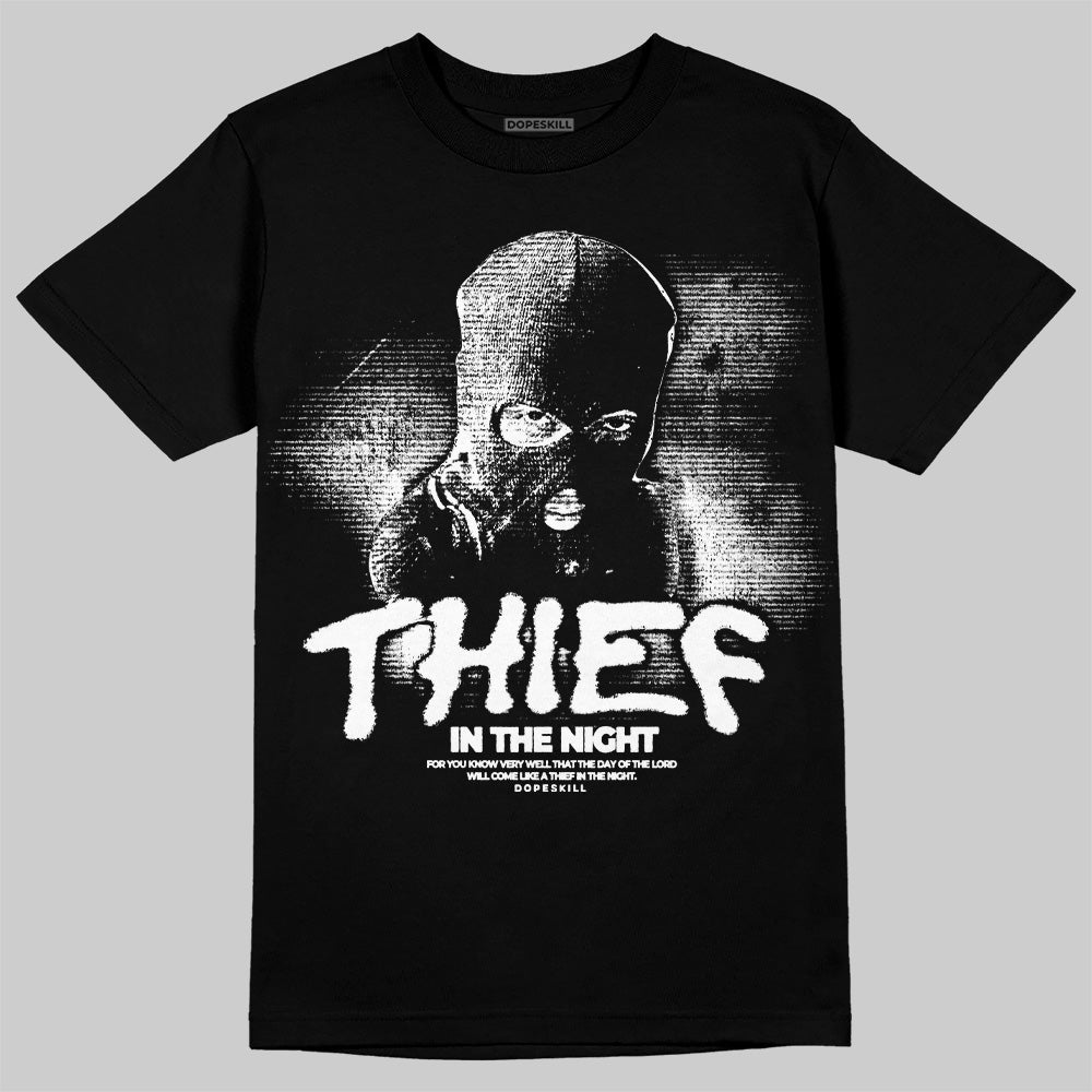 Black and White Collection superstreetwear T-Shirt Thief In The Night Graphic