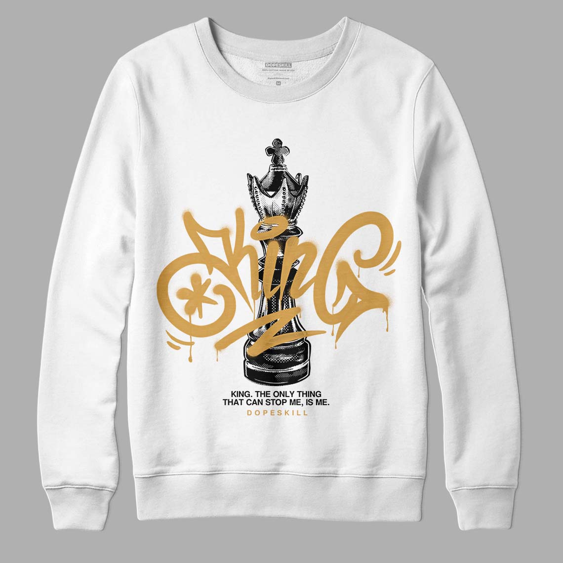 Gratitude 11s superstreetwear Sweatshirt King Chess Graphic
