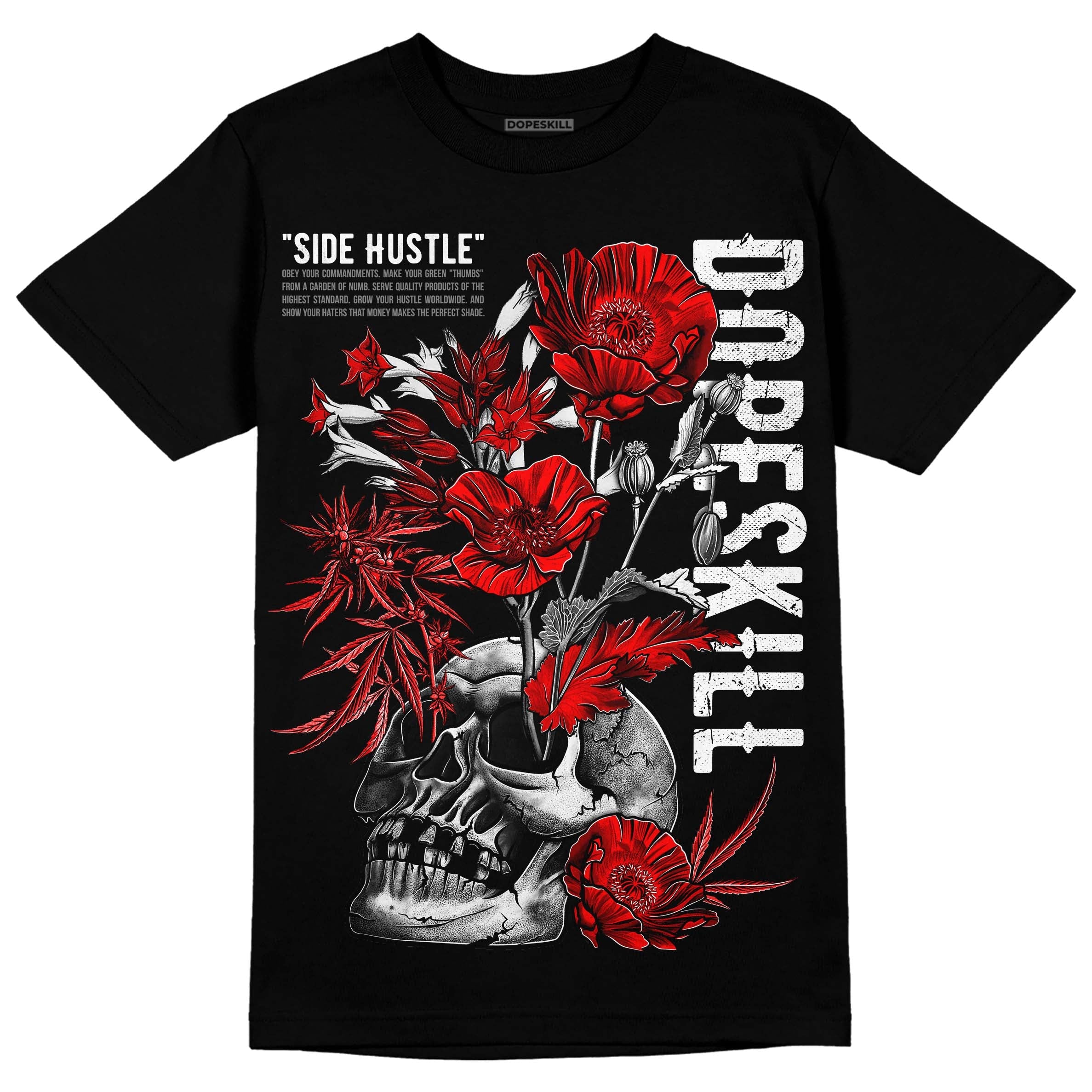 Black and White Collection superstreetwear T-Shirt Side Hustle Graphic