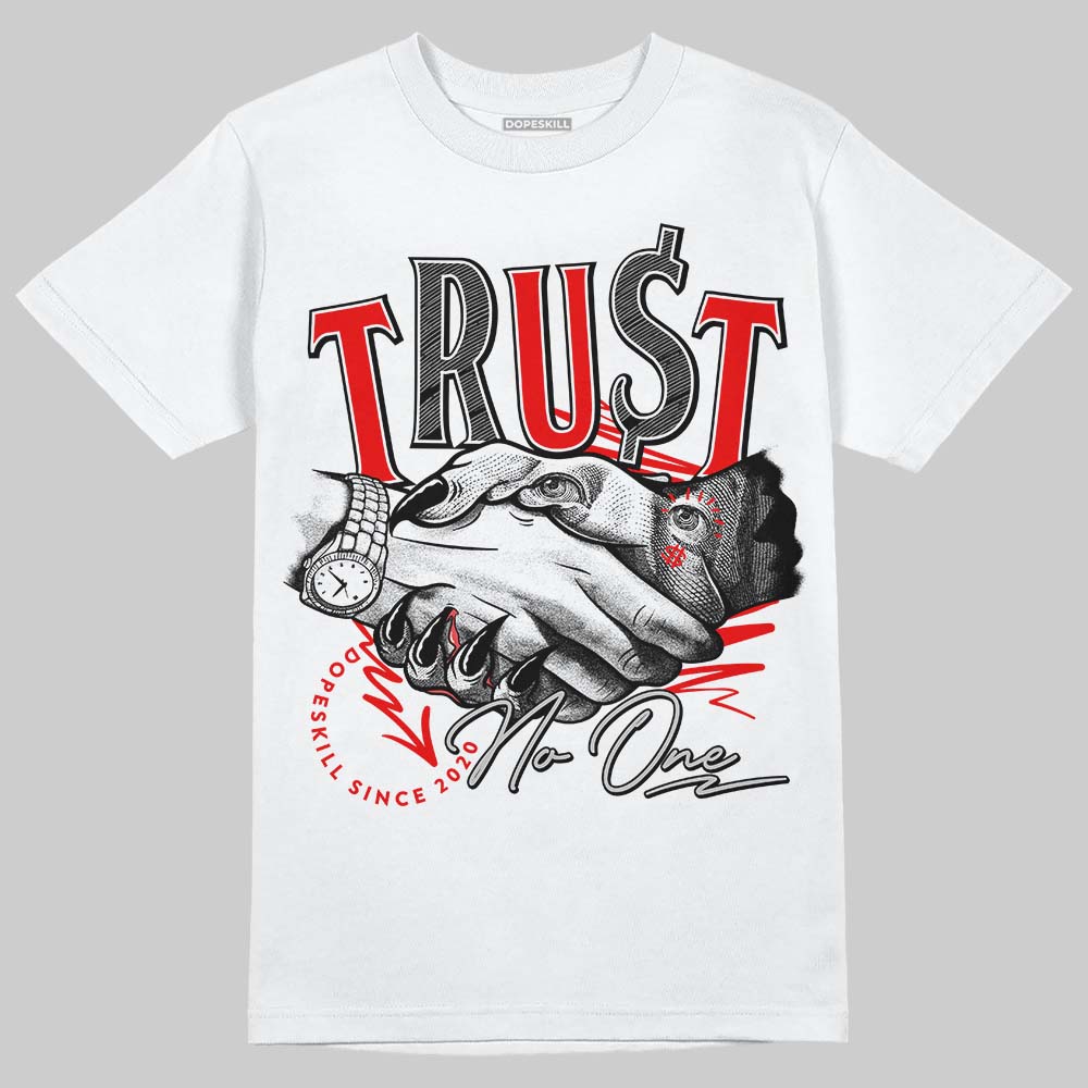 Cherry 12s superstreetwear T-Shirt Trust No One Graphic