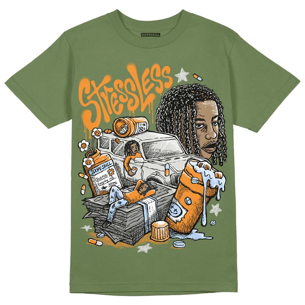 Olive 5s superstreetwear Olive T-shirt Stressless Graphic