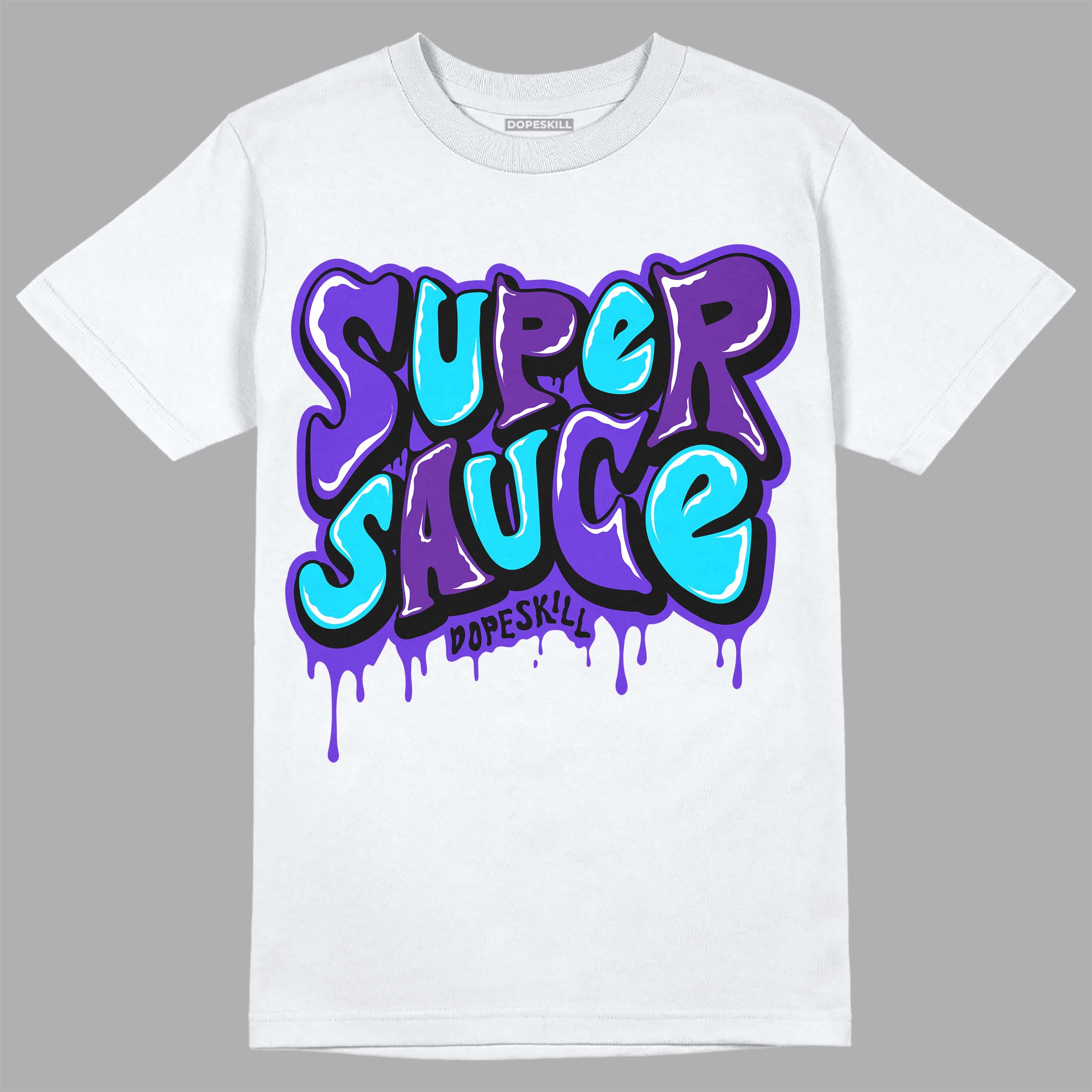 Aqua 6s superstreetwear T-Shirt Super Sauce Graphic