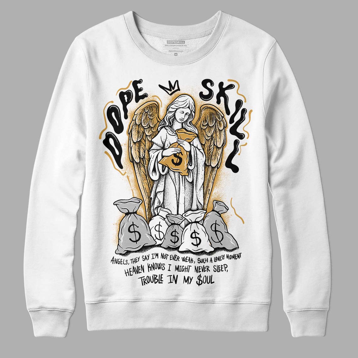 Gratitude 11s superstreetwear Sweatshirt Angels Graphic