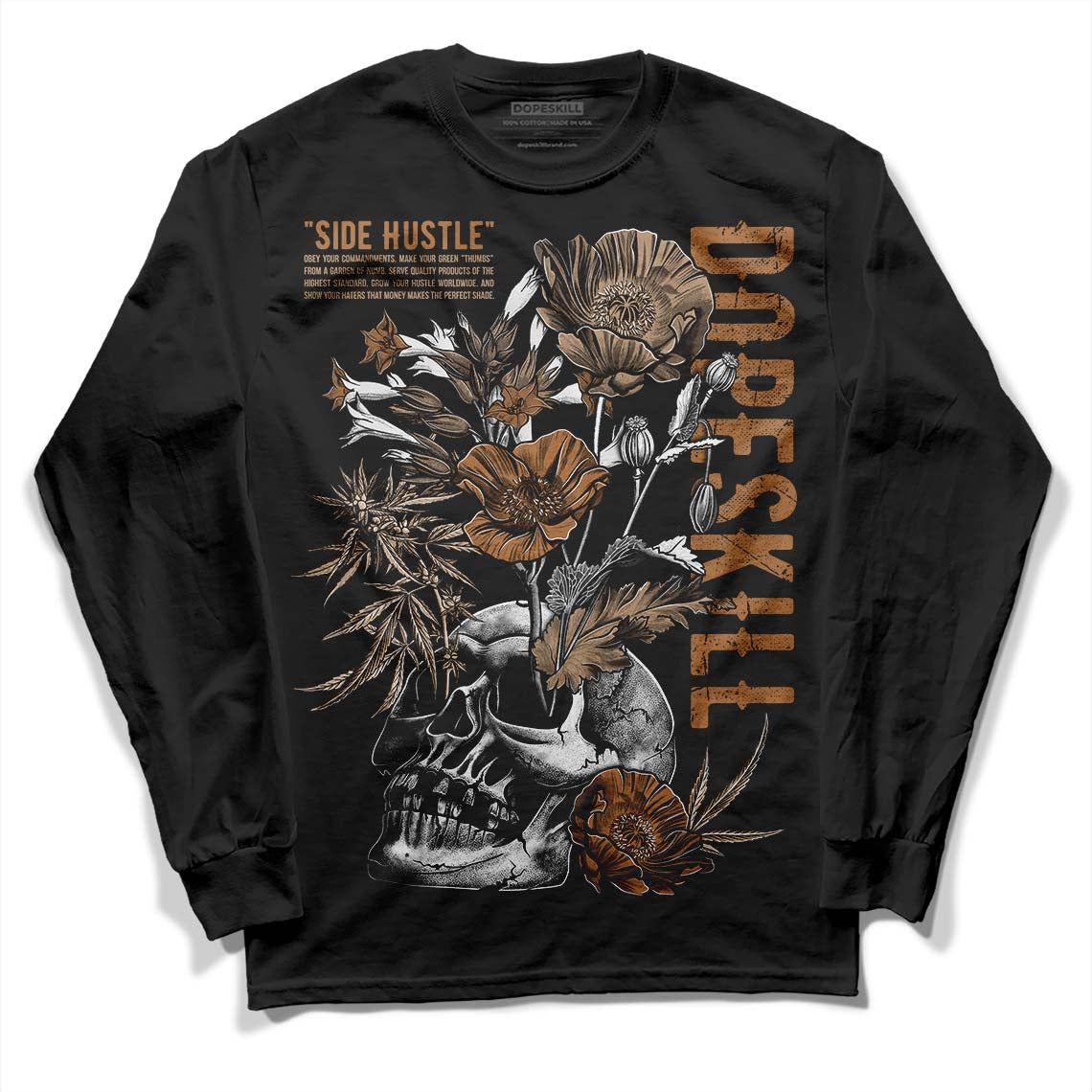 Palomino 3s superstreetwear Long Sleeve T-Shirt Side Hustle Graphic