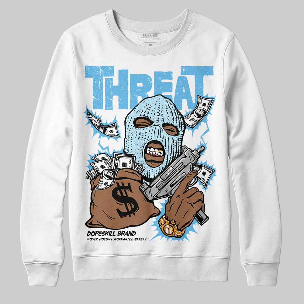 Legend Blue 11s superstreetwear Sweatshirt Under Threat Graphic