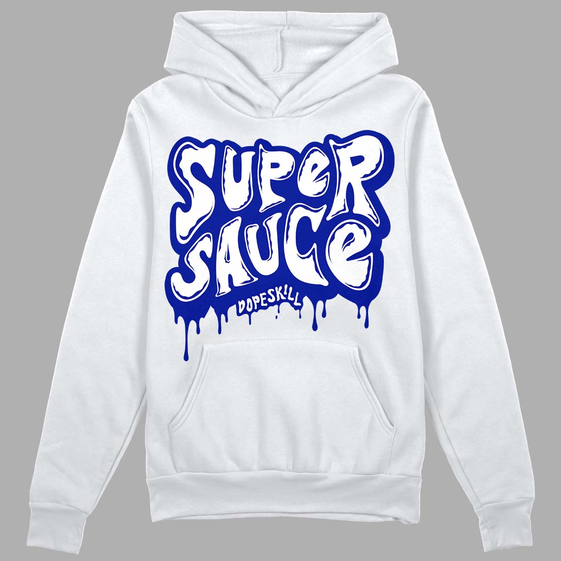Racer Blue White Dunk Low superstreetwear Hoodie Sweatshirt Super Sauce Graphic
