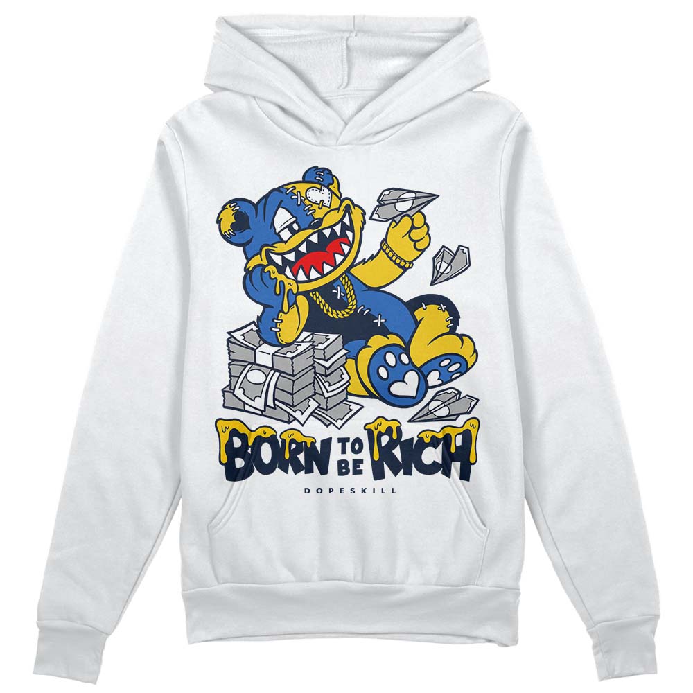 Michigan Dunks superstreetwear Hoodie Sweatshirt Born To Be Rich Graphic